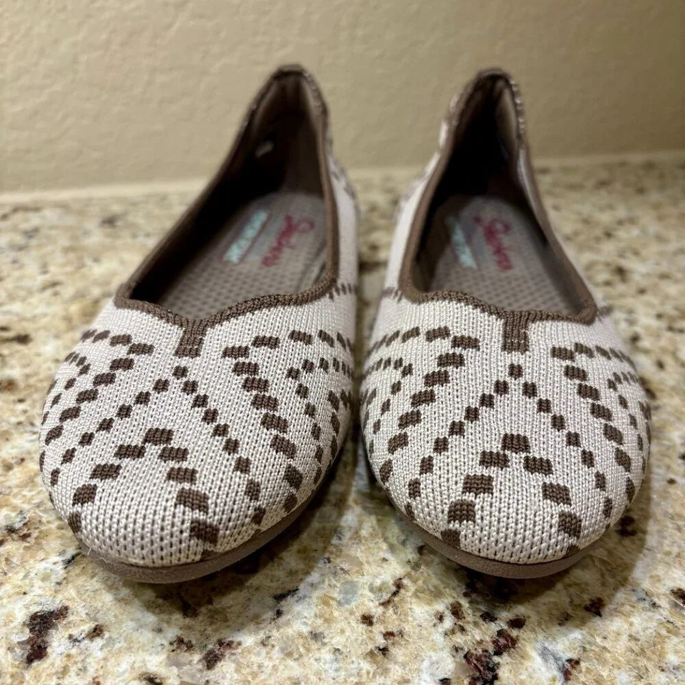 Women's Skecher Cleo 2.0 Air Cooled Memory Form Ballet Flats - Size 7.5 - Picture 2 of 13